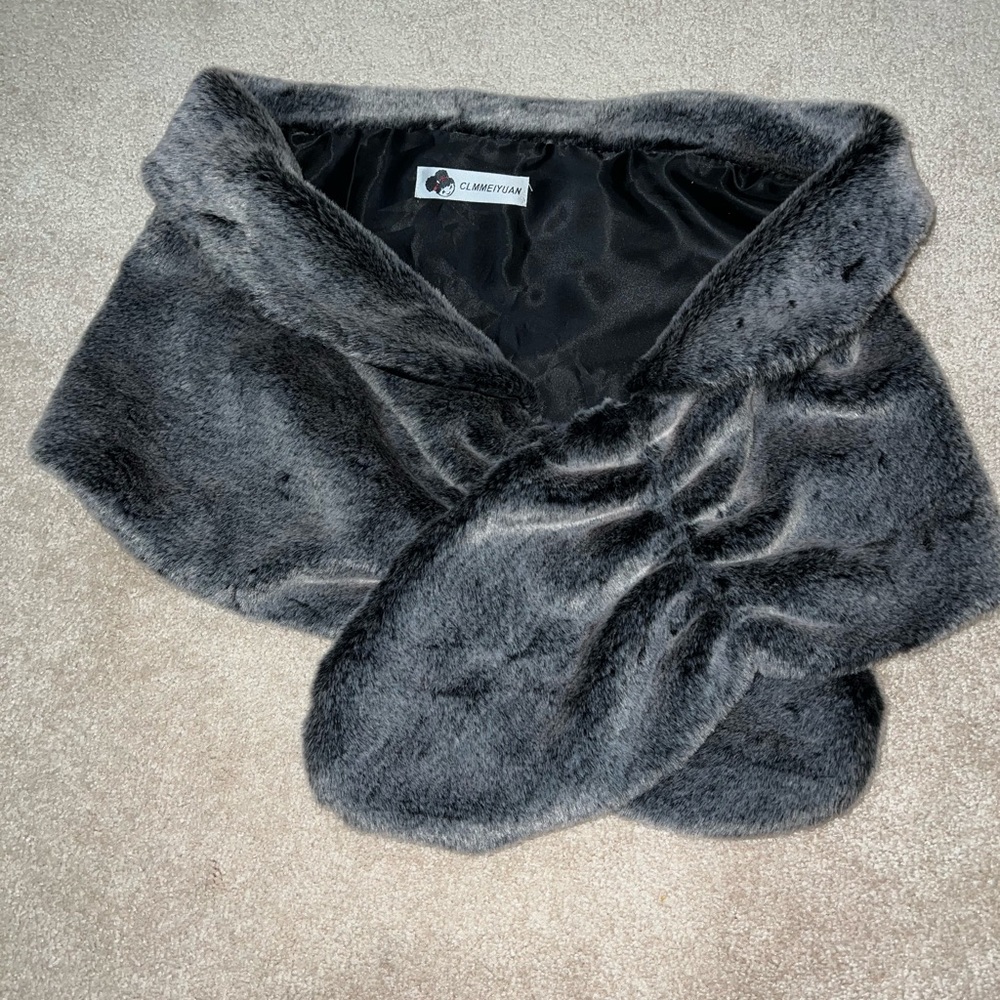 Faux Fur Stole